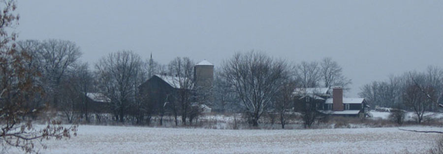 Garfield Farm in Winter